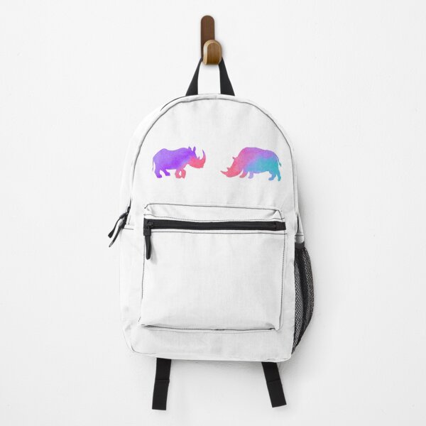 Item preview, Purple Watercolor Rhinoceros designed and sold by Hedda Young.