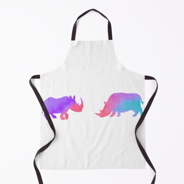 Item preview, Purple Watercolor Rhinoceros designed and sold by Hedda Young.