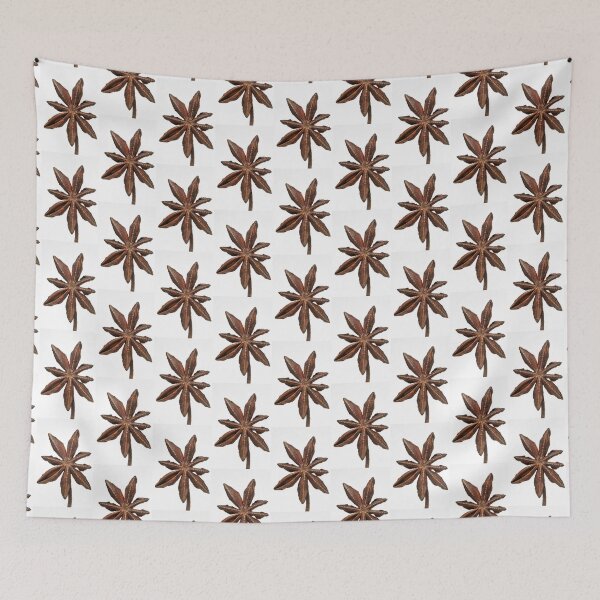 Item preview, Close up of star anise, Illicium verum designed and sold by wineandwords.