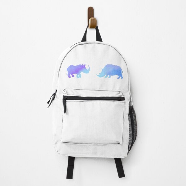 Item preview, Blue Watercolor Rhinoceros designed and sold by Hedda Young.