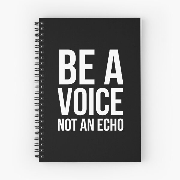 Item preview, Be A Voice Not An Echo designed and sold by evokearo.