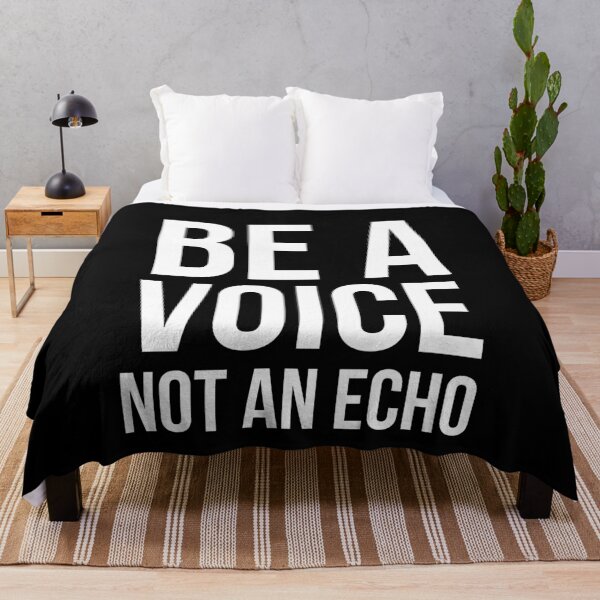 Item preview, Be A Voice Not An Echo designed and sold by evokearo.