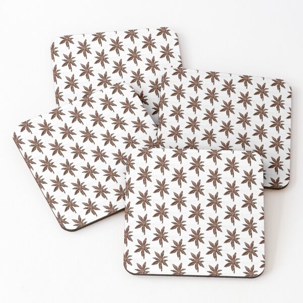 Item preview, Close up of star anise, Illicium verum designed and sold by wineandwords.