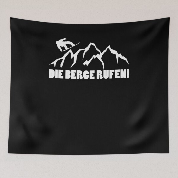 Item preview, The mountains call for all snowboarders and winter sports enthusiasts designed and sold by PlatonisDesign.