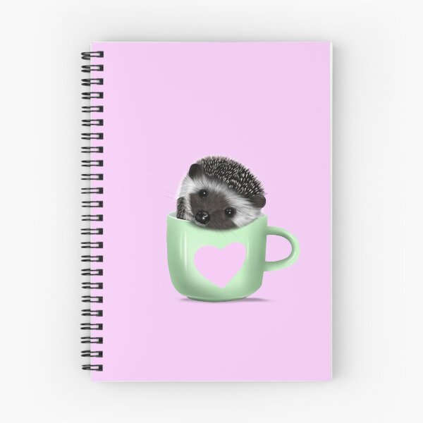 Item preview, Pygmy Hedgehog in a Teacup - Pink designed and sold by Kittys-Art.