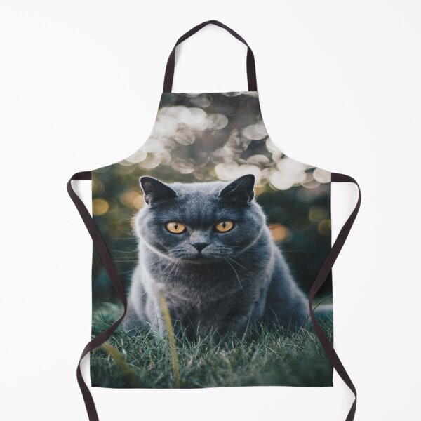 Item preview, Outdoor Russian Blue Cat designed and sold by Alladin7.