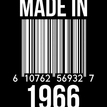Artwork thumbnail, Made In 1966 by RandomStuffShop