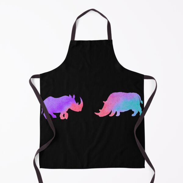 Item preview, Purple Watercolor Rhinoceros designed and sold by Hedda Young.