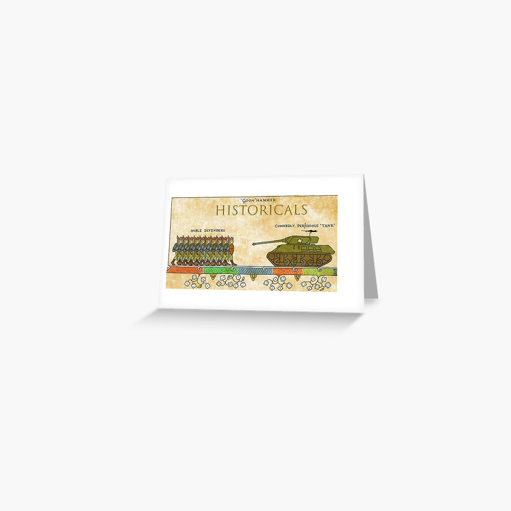 Goonhammer HISTORICALS Greeting Card