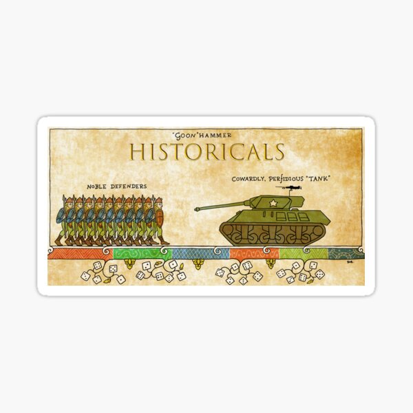 Goonhammer HISTORICALS Sticker