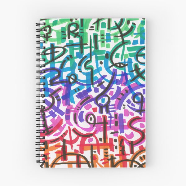 Item preview, Abstract Colorful Doodle Pattern designed and sold by kattvalk.