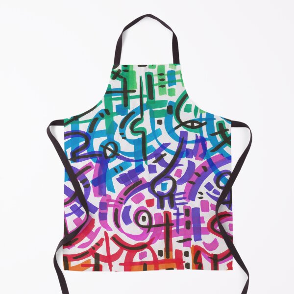 Item preview, Abstract Colorful Doodle Pattern designed and sold by kattvalk.