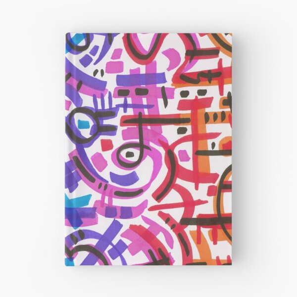Item preview, Abstract Colorful Doodle Pattern designed and sold by kattvalk.