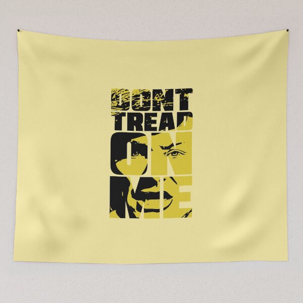 Item preview, Don't Tread On Me with Javier Milei's face designed and sold by LibertarianSt.