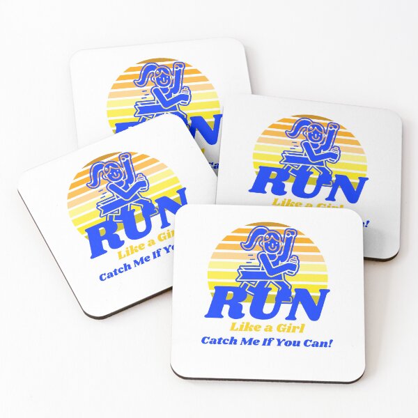 Item preview, Run Like a Girl - Catch Me If You Can designed and sold by Marathon-Runner.