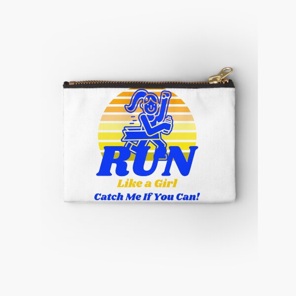 Item preview, Run Like a Girl - Catch Me If You Can designed and sold by Marathon-Runner.