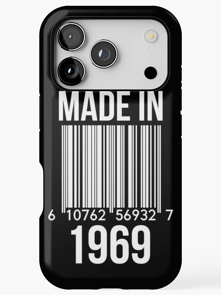 Thumbnail 1 of 4, iPhone Case, Made In 1969 designed and sold by RandomStuffShop.