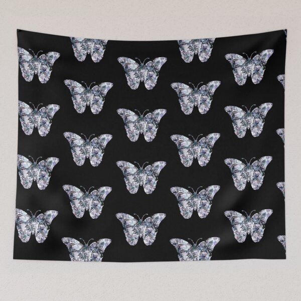 Item preview, Abstract Leaves and Black Flowers designed and sold by ChibiKolossus.