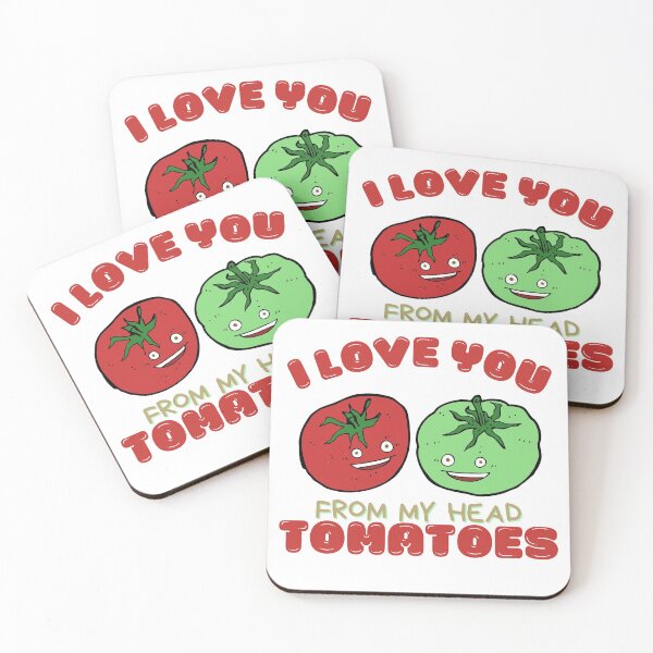 Item preview, I Love You From My Head Tomatoes Gift, Great Tomato Pun gift for Fruit and Vegetable Lovers!  designed and sold by AmazingEcraft.