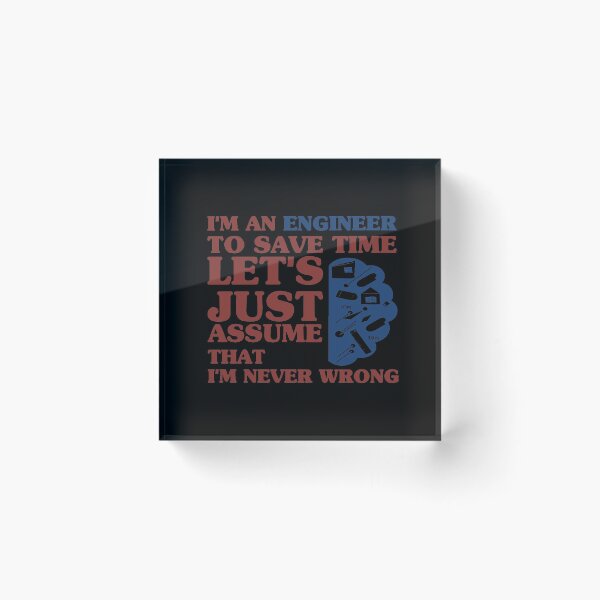 Item preview, I'm An Engineer Funny Quote designed and sold by thiag-o.