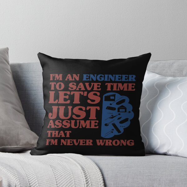 Item preview, I'm An Engineer Funny Quote designed and sold by thiag-o.