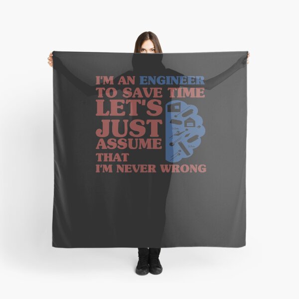 Item preview, I'm An Engineer Funny Quote designed and sold by thiag-o.