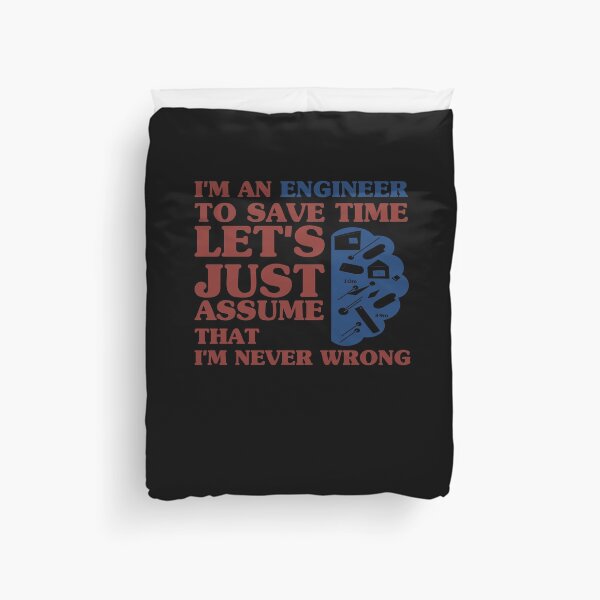 Item preview, I'm An Engineer Funny Quote designed and sold by thiag-o.