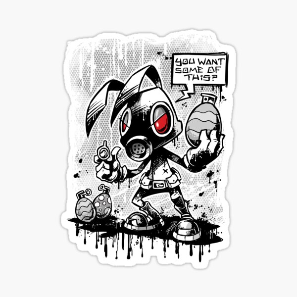 RvB - Not you average easter bunny Sticker