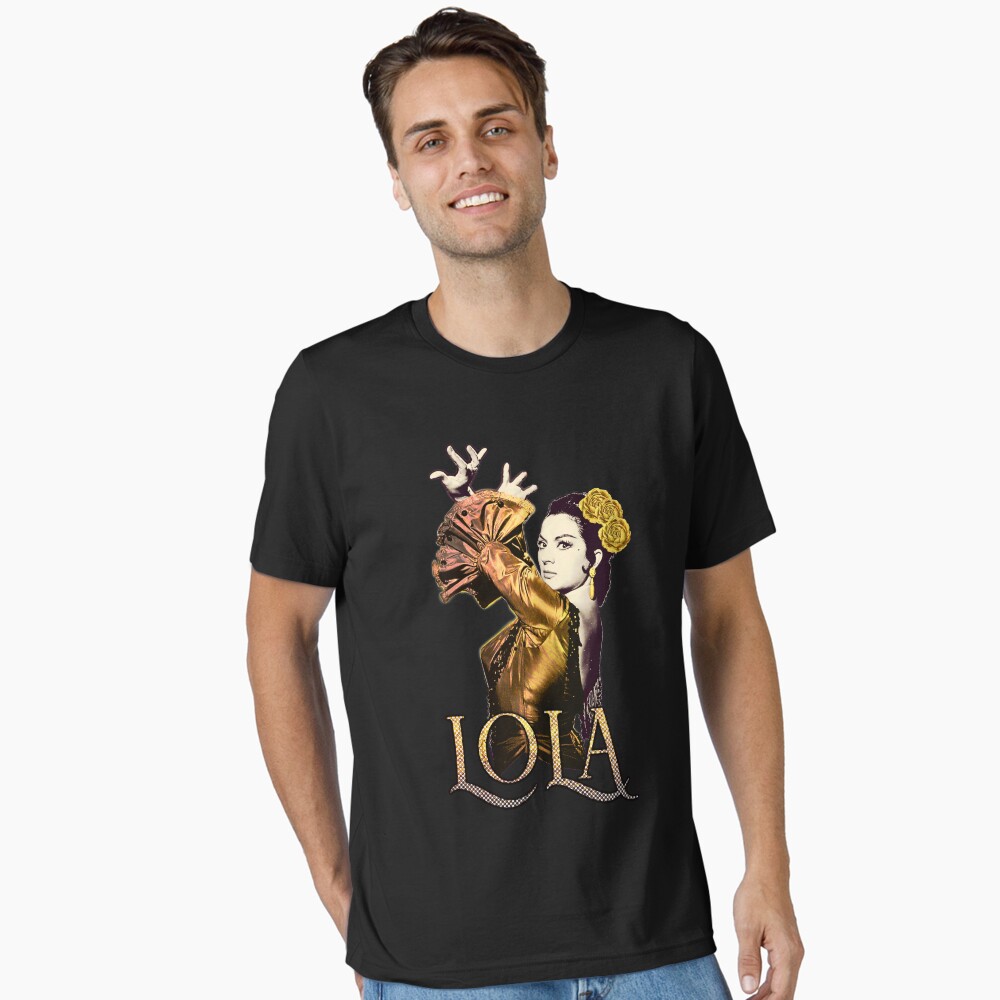 Vista previa del artículo con la obra «Camiseta esencial», diseñado y vendido por danimota.