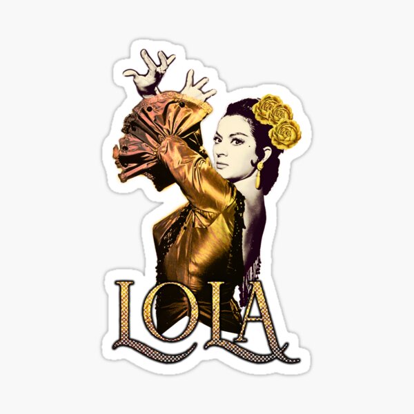 Vista previa del artículo con la obra «Lola Flores La Faraona Vestido Dorado», diseñado y vendido por JmB Folkloricas.