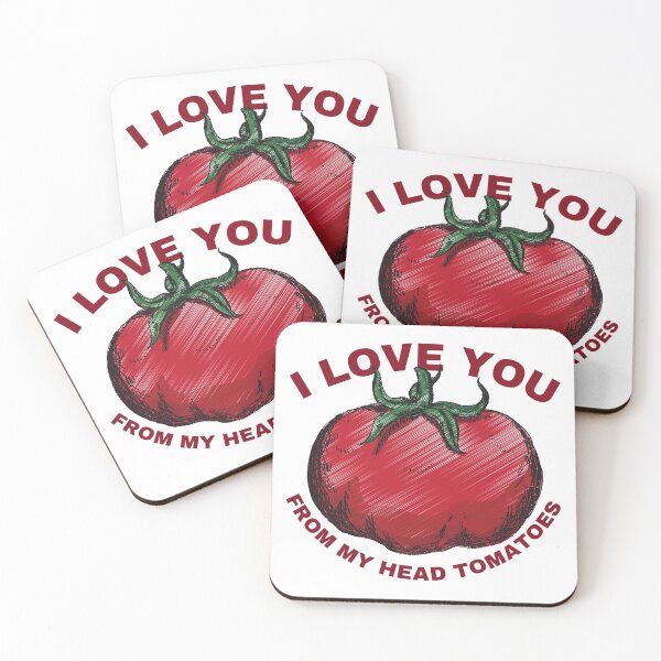 Item preview, I Love You From My Head Tomatoes, Great Tomato Pun gift for Fruit and Vegetable Lovers!  designed and sold by AmazingEcraft.