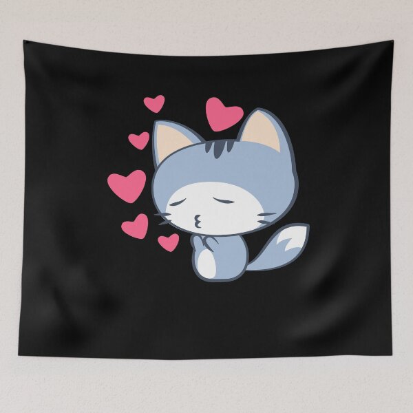 Item preview, Cute Kissing Kitty - Sweet Happy Cub Kittens designed and sold by CheraeLynn.