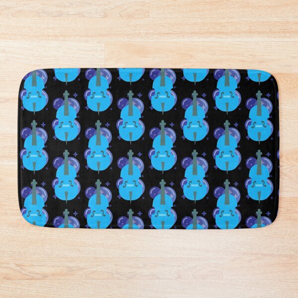 Item preview, Bubbly Blue Violin Pattern designed and sold by palaco210.