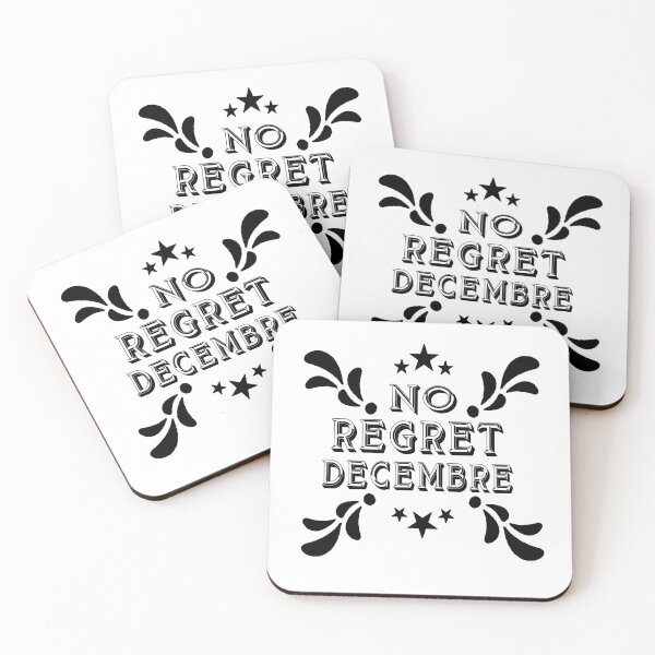 Item preview, no regret decembre, new year designed and sold by Mac Store.