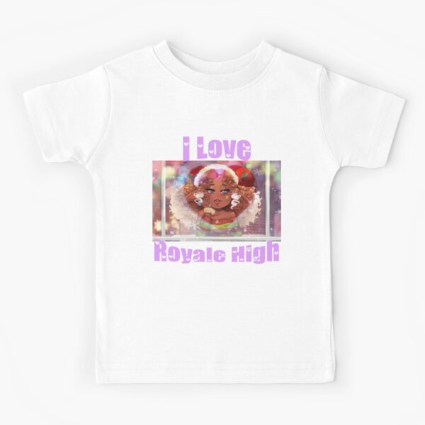 I Love Royale High Roblox Black Kids T Shirt By Totkisha1 Redbubble - i love roblox t shirt