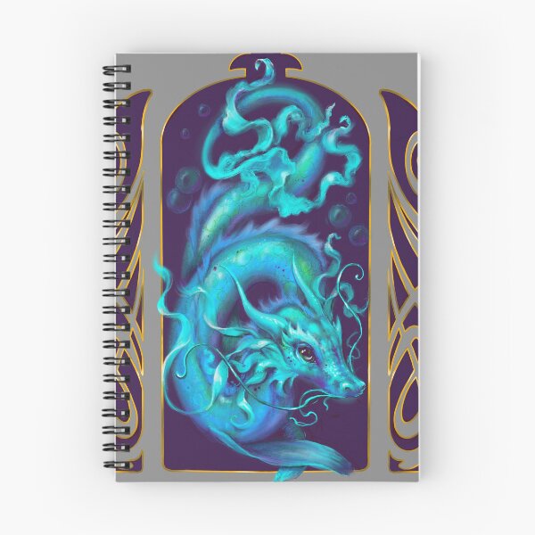 Item preview, Blue Deep Water Dragon designed and sold by justteejay.