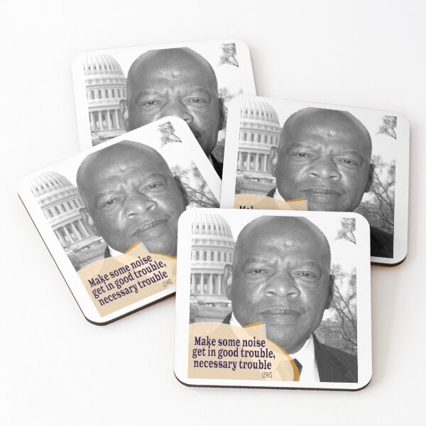 Item preview, Lewis: Make some noise and get in good trouble, necessary trouble designed and sold by AMGImpressions.
