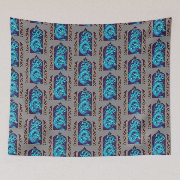 Item preview, Blue Deep Water Dragon designed and sold by justteejay.
