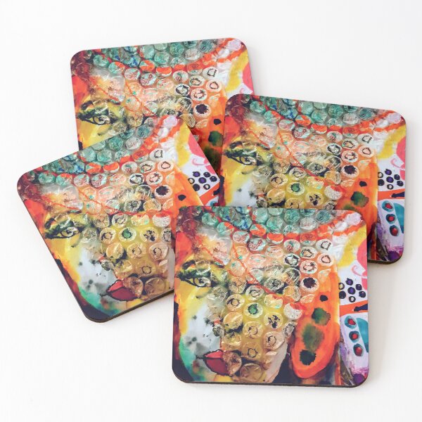 Item preview, Funky Face Collection RED 2 designed and sold by vivbrad.
