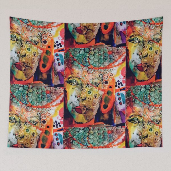 Item preview, Funky Face Collection RED 2 designed and sold by vivbrad.