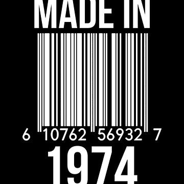 Artwork thumbnail, Made In 1974 by RandomStuffShop