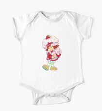 Erdbeer Shortcake & Vanillepudding Baby Body Kurzarm