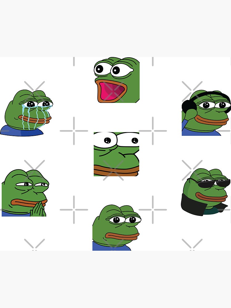 Pepe Twitch-Emotes #1 - Stickers for WhatsApp