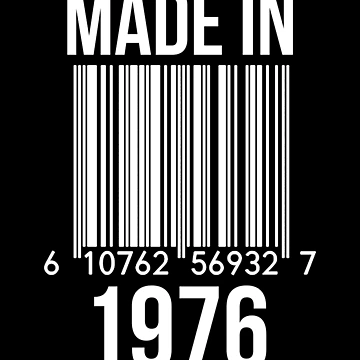 Artwork thumbnail, Made In 1976 by RandomStuffShop