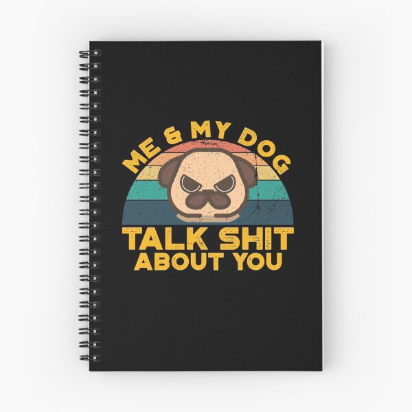 Item preview, Me And My Dog Talk Shit About You, Perfect Funny Gift Idea  Retro Vintage for Dog Lovers for Her for Him designed and sold by Van-Tees.