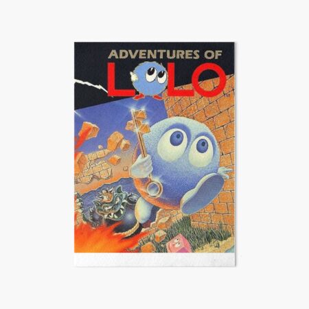 Item preview, Adventures of Lolo designed and sold by The Cosmic Turtle.