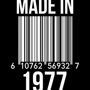 Artwork thumbnail, Made In 1977 by RandomStuffShop