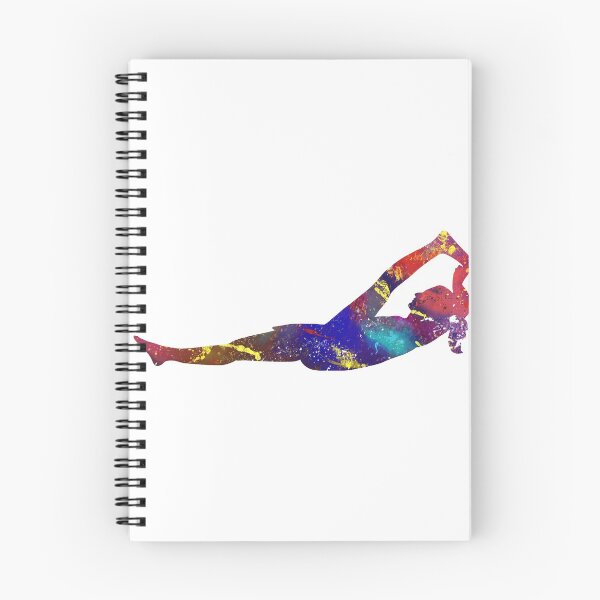 Item preview, Supine Hand To Toe 174 Watercolor Map Yoga Quote D designed and sold by vividpixelusa.