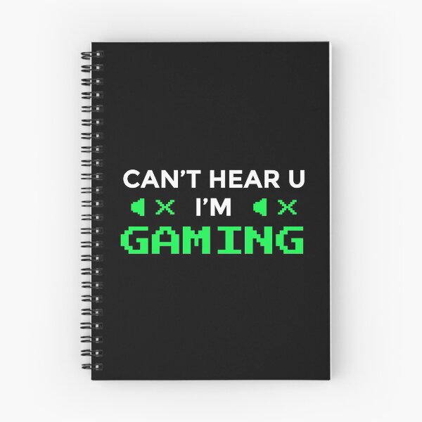 Item preview, Can't Hear You I'm Gaming designed and sold by JBDeszigns.