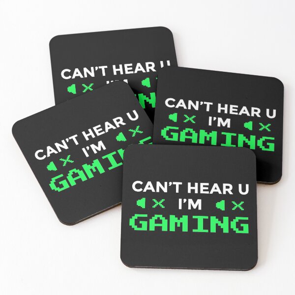 Item preview, Can't Hear You I'm Gaming designed and sold by JBDeszigns.